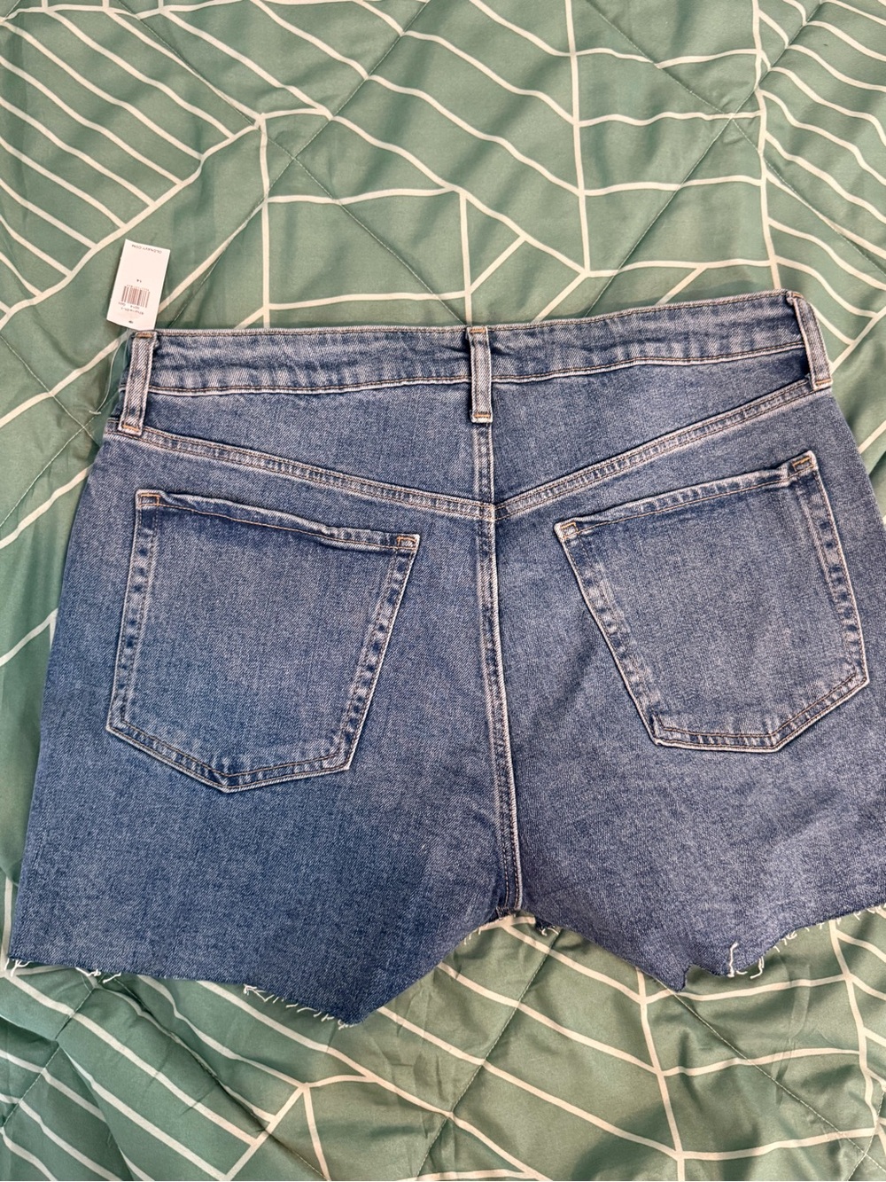High Rise Straight Shorts - Picture 3 of 3